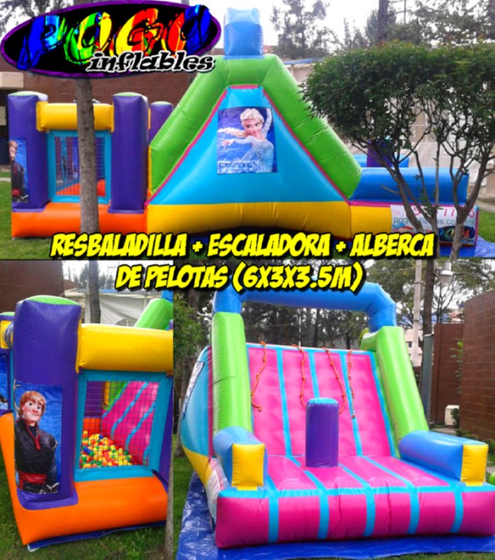 Renta de Juegos Inflables y Trampolines Pogo México DF